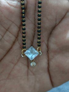 Black &amp; Gold Beaded Necklace