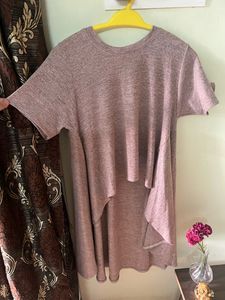 Lavender Mauve High Low Top
