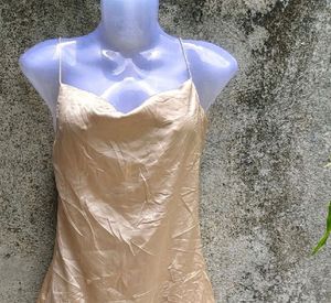 Satin Mini Dress