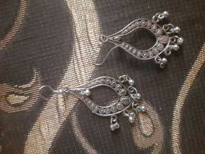 Silver Drop Earrings