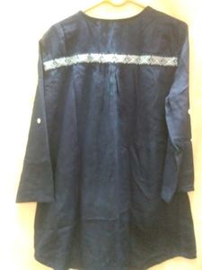 Embroidered Tunic Top