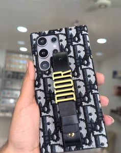 Dior iPhone Case with Strap