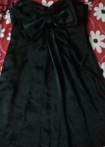 Black Strapless Dress