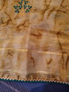 Sparkling Sequence Pattern Saree With Blouse