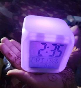 Glowcube Color-changing Led Alarm Clock