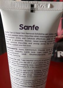 Sanfe Exfoliate Gel Detan &amp; Brighten