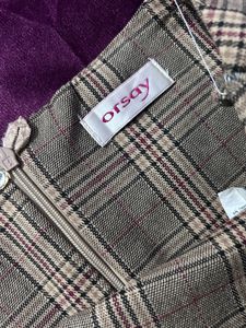 Checked Striped Cute Mini Skirt