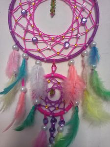 Purple Galaxy Dream Catcher