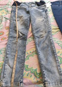 Distressed Denim Pant