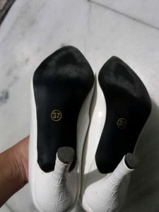 New White Pencil heels