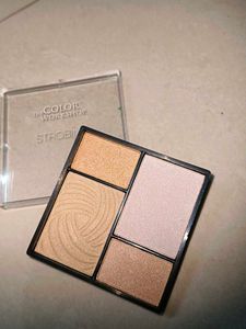 Combo Of Blush, Bronzer, Contour, Strobing