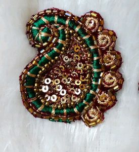 45 Zari Work Patches
