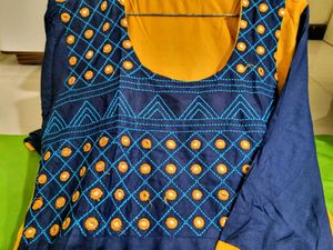 Beautiful Mustard Colour Plazo SET