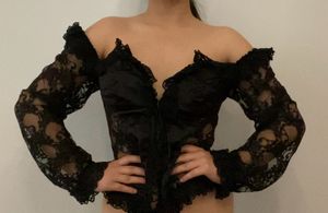 Lace Corset Style Top