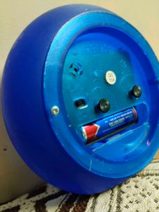 Vintage Pepsi Wall Clock With ⏰ Alarm