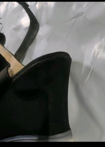 Black Strap Heels