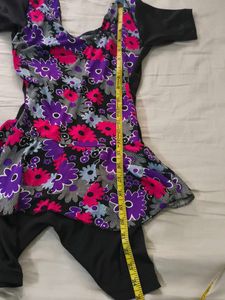 Girls Floral Swimsuit