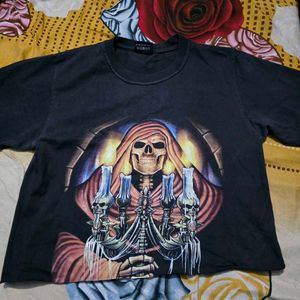 Cropped T Shirt For Women 32-34 Inch Bust