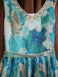 Sleeveless Gown Dress