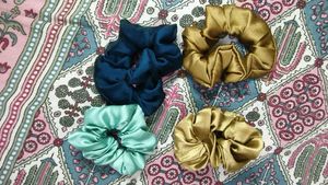 Silky Scrunchie Set