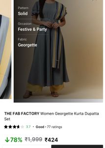 Women’s Ethnic Gown Or Dress