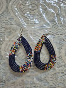 African Beaded Earrings