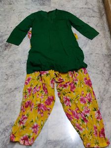 Rangmanch Kurti With Patiala