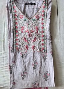Floral Print Kurta