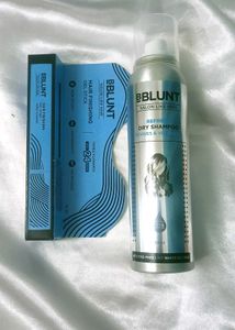 100% Unused Bblunt Dry Shampoo+ Hair Set Stick