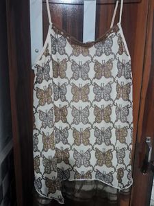 Butterfly Print Cami Top