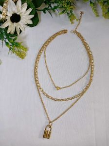 ⛓️Elegant Roman Layered Pendant Necklace