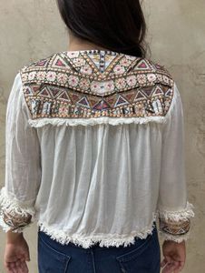 Embroidered Boho Jacket