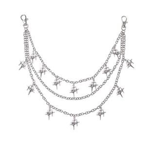 Star Charm Chain Belt