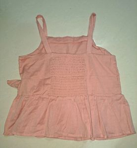 New Peach Crop Top