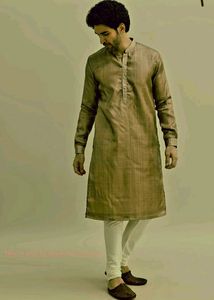 Khadi Men's Ethnic Kurta set