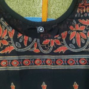 Elegant Black Ethnic Gown