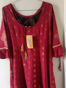 Elegant Maroon Kurta