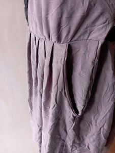Lace Detail Casual Dress