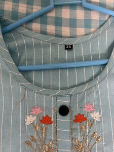 Blue Kurta