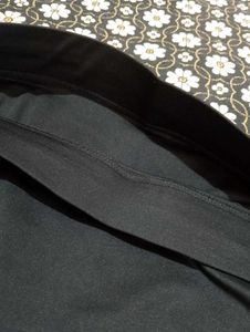 Black Slik Miniskirt