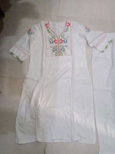 New Embroidered Kurta Set