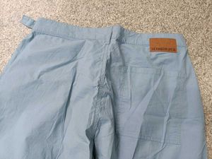 Roadster Light Blue Cargo Style Pants, 34 Size