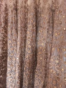 Full Work Long Gown With Dupatta