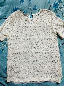 White Lace Top