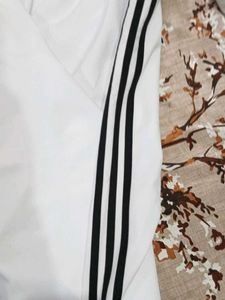 Adidas White Track Pants