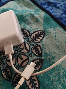realme adapter with cable