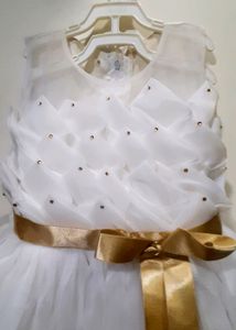 White Fairy Girls Dress