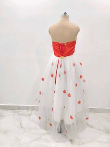 Elegant Strapless Party Gown