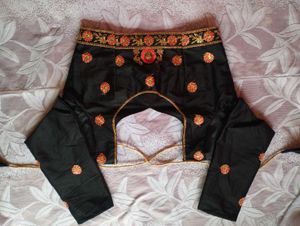 Black Embellished Lehenga Choli Set