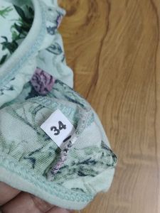 Floral Print Briefs🍃🍃🩵